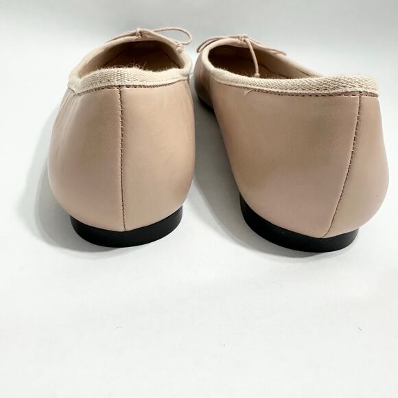 Zara Beige and Black Flats Size 9 - Picture 5 of 8